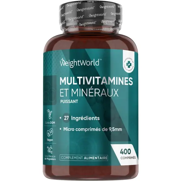 Multivitamines & Minéraux – Alimentation pour faire pousser la barbe